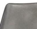 RENEE STACKABLE DINING CHAIR - ANTIQUE BRASS BELFAST HEATHER GREY BRAVO METAL