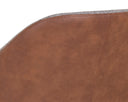 MCCOY SWIVEL DINING CHAIR - CINNAMON BROWN NOVEMBER GREY