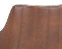 GRIFFIN DINING ARMCHAIR - NOVEMBER GREY BRAVO COGNAC