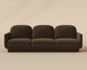 EVERTON SOFA - MEG DARK BROWN