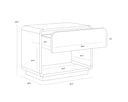 FAUNA NIGHTSTAND - Default Title