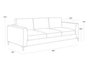 BYWARD SOFA - LIV WICKER