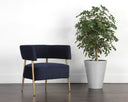 MAESTRO LOUNGE CHAIR - DANNY NAVY