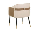 CARTER DINING ARMCHAIR - NAPA BEIGE NAPA TAN