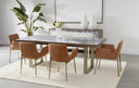 LUCANO DINING ARMCHAIR - BELFAST RUST