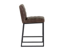 SPYROS COUNTER STOOL - HAVANA DARK BROWN