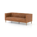 Elysian Williams Leather Sofa - 75 Natural Washed Camel