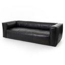 Vesper Nolita Reverse Stitch Sofa - Rider Black