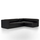 Vesper Sectional - Left Arm Facing Rider Black
