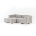 Verity Langham Channeled 2-Piece Sectional - Left Arm Facing Napa Sandstone