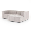 Verity Langham Channeled 2-Piece Sectional - Right Arm Facing Napa Sandstone