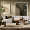Veridian Channeled 6-Piece Sectional - Left Chaise Napa Sandstone