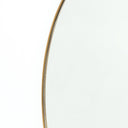 Opulent Bellvue Round Mirror - Polished Brass
