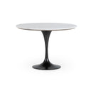 Haven Powell Dining Table - White Marble 42