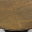 Verity Powell Dining Table - Bright Brass Clad 55