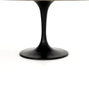 Verity Powell Dining Table - White Marble 55
