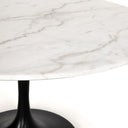 Haven Powell Dining Table - White Marble 55