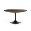 Haven Powell Dining Table - English Brown Oak 55