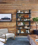 Aveline Jules Chair - Stonewash Print Ecru