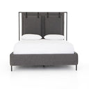 Solara Leigh Upholstered Bed - King San Remo Ash