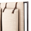 Solara Leigh Upholstered Bed - King Palm Ecru