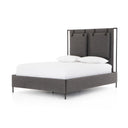 Solara Leigh Upholstered Bed - Queen San Remo Ash