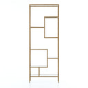 Opulent Helena Brass Bookcase