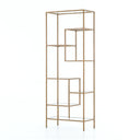 Opulent Helena Brass Bookcase