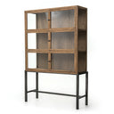 Sinclair Spencer Curio Cabinet - Drifted Oak