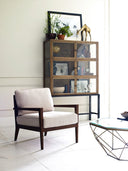 Sinclair Spencer Curio Cabinet - Drifted Oak