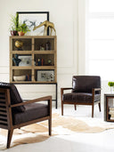 Sinclair Spencer Curio Cabinet - Drifted Oak