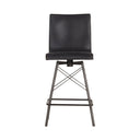 Aria Diaw Bar Counter Stool - Counter Rialto Ebony