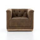 Nova Swivel Chair - Umber Grey