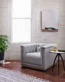 Solstice Swivel Chair - Manor Grey