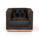 Solstice Swivel Chair - Destroyed Black