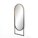 Refined Dawson Floor Mirror - Ombre Brass