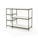 Veritas Lily Console Table - Hammered Grey