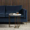 Luxe Naomi Marble End Table