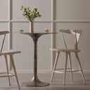 Aria Bar Counter Table - Counter Table Antique Nickel