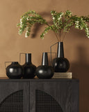 Luxe Aleta Vases Set Of 4