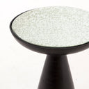 Verity Mod Pedestal Table - Brushed Bronze