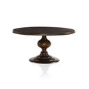 Aveline Magnolia Round Dining Table - 60 Dark Oak