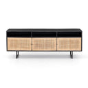 Arista Carmel Media Console - Black Wash
