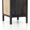 Aveline Sydney Nightstand - Left Black Wash