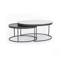 Seraphine Round Nesting Coffee Table - Default Title