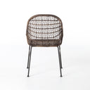 Solara Outdoor Woven Dining Chair - Distressed Grey None