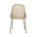 Solara Outdoor Woven Dining Chair - Vintage White None