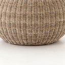 Aria Outdoor Accent Stool - Vintage White