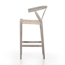 Halcyon Bar Counter Stool - Bar Weathered Grey None