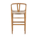 Aveline Bar Counter Stool - Bar Natural Teak None